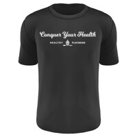 Mens Conquer Your Health White